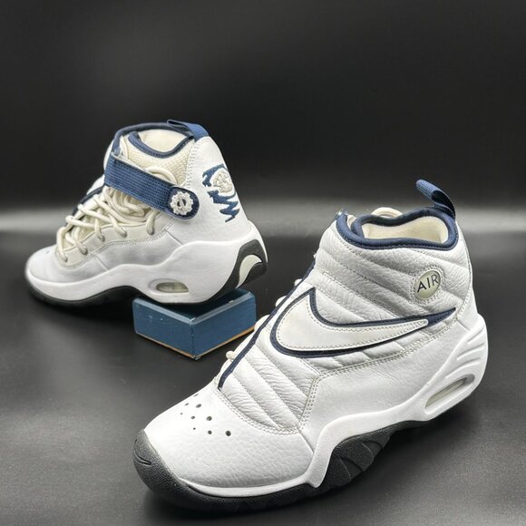 Nike Air Shake Ndestrukt GS 'White Navy' - Picture 7 of 10